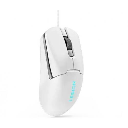 Mouse Optic Lenovo Legion M300s RGB, USB, White