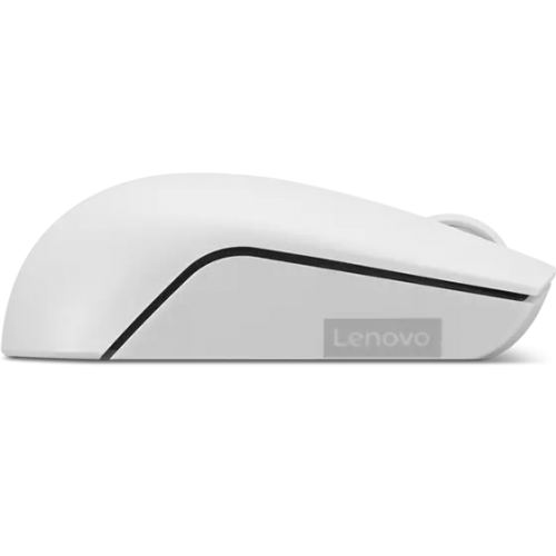 Mouse Optic Lenovo 300, USB Wireless, Cloud Grey
