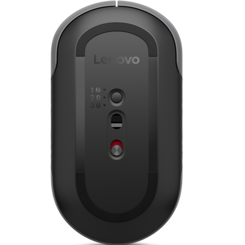 Mouse Optic Lenovo 700 Multi-Device Wireless Silent Mouse, USB Wireless/Bluetooth, Luna Grey