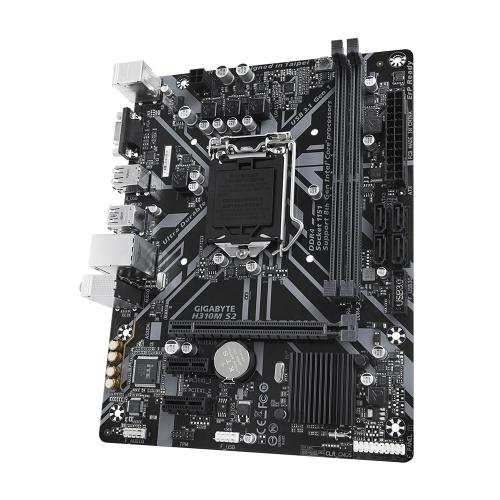 Placa de baza Gigabyte H310M S2, Intel H310, Socket 1151 v2, mATX