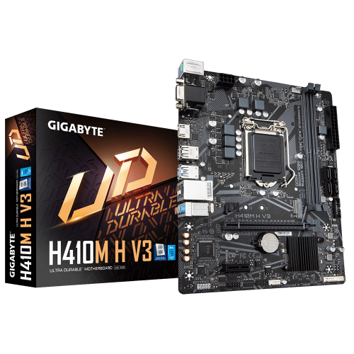 Placa de baza Gigabyte H410M H, LGA 1200, V3