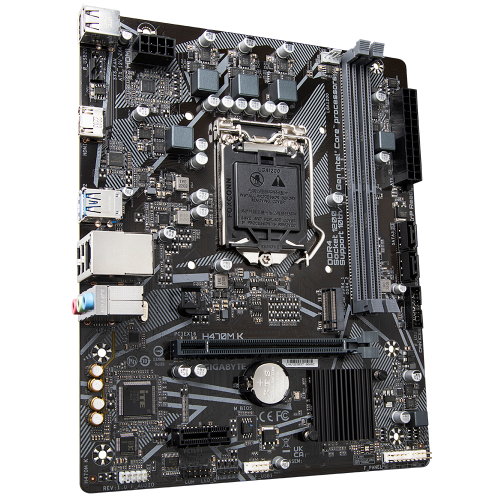 Placa de baza Gigabyte H470M K, Intel H470, Socket 1200, mATX