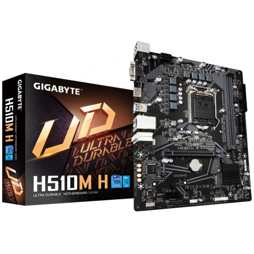 Placa de baza Gigabyte H510M H, LGA 1200