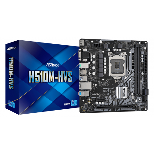 Placa de baza ASRock H510M-HVS, Socket 1200