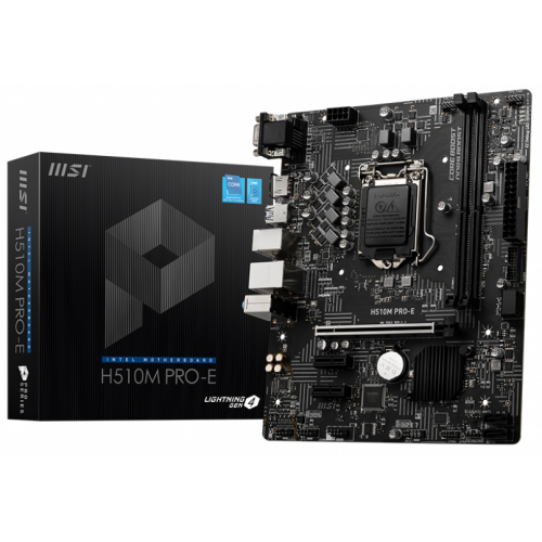 Placa de baza MSI H510M PRO-E LGA 1200