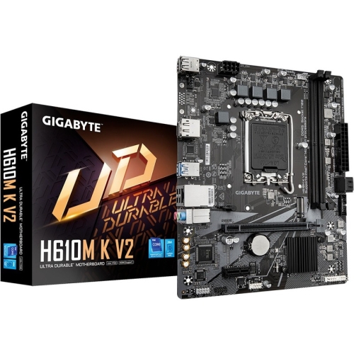 Placa de baza Gigabyte H610M K V2, Intel H610, Socket 1700, mATX