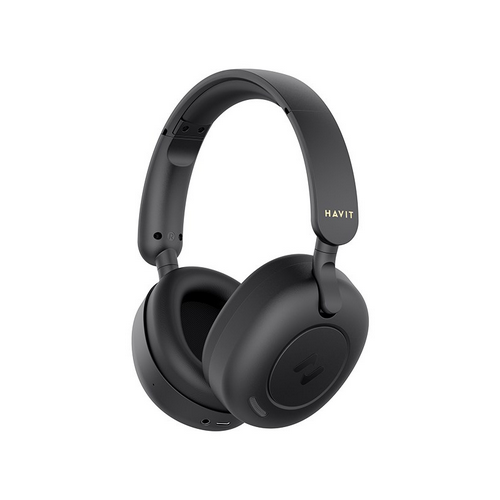 Casti cu microfon Havit H655BT, Bluetooth/3.5 mm jack, Black