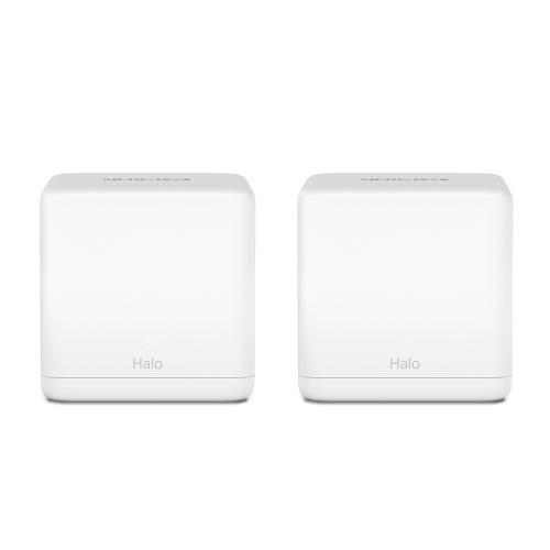 Router wireless Mercusys Halo H30G Mesh, 2x LAN, 2 bucati