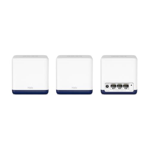 Router wireless Mercusys Halo H50G Mesh, 2x LAN, 3 bucati