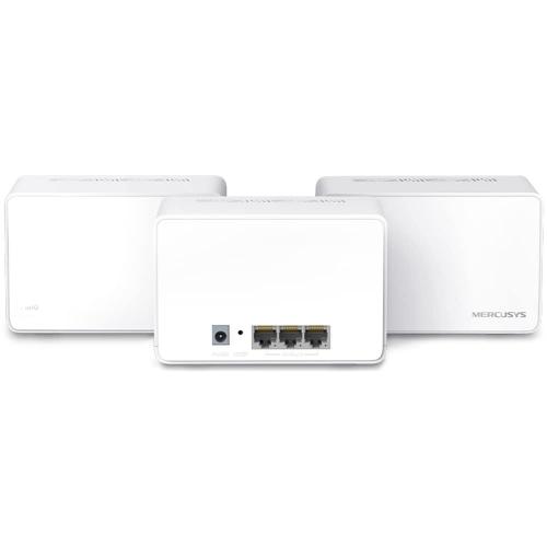 Router wireless Mercusys Halo H80X, 3x LAN, 3 bucati