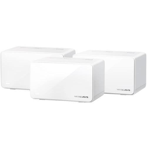 Router wireless TP-Link Mercusys Halo H90X, 3x LAN, 3 bucati