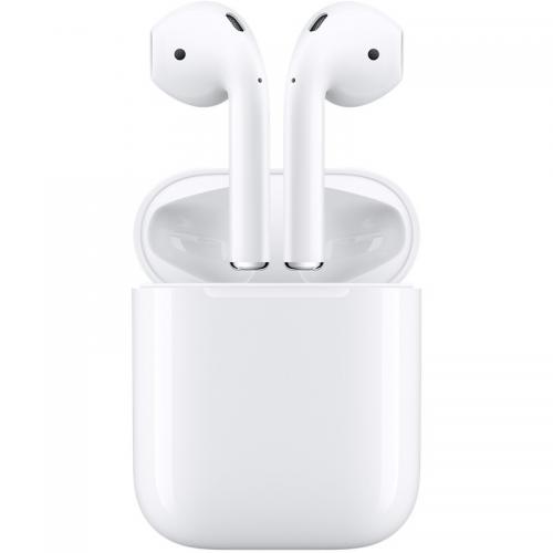 Casti Apple AirPods 2, albe