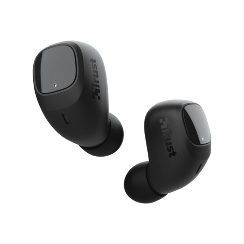 Casti cu microfon Trust Nika Compact Bluetooth Earphones, negru