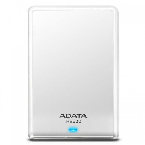 HDD Extern ADATA HV620S, 1TB, Alb, USB 3.1