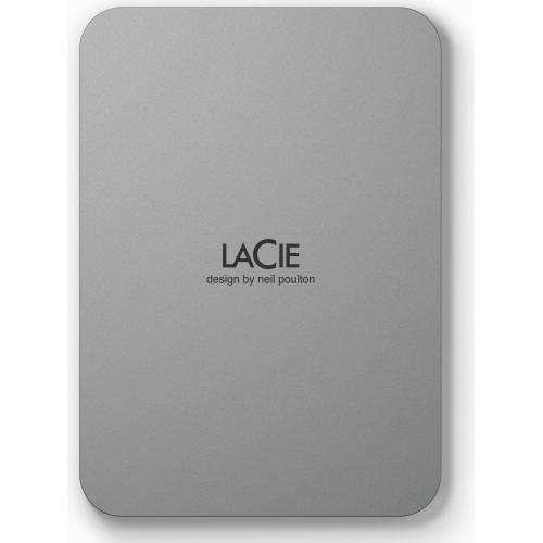 Hard Disk portabil LaCie by Seagate Mobile Drive V2 1TB, USB 3.0, 2.5inch, Moon Silver
