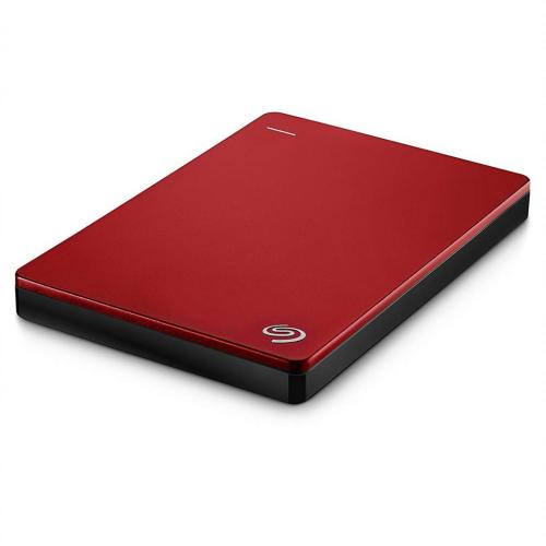 HDD Extern Seagate Backup Plus Slim, 1TB, Rosu, USB 3.0