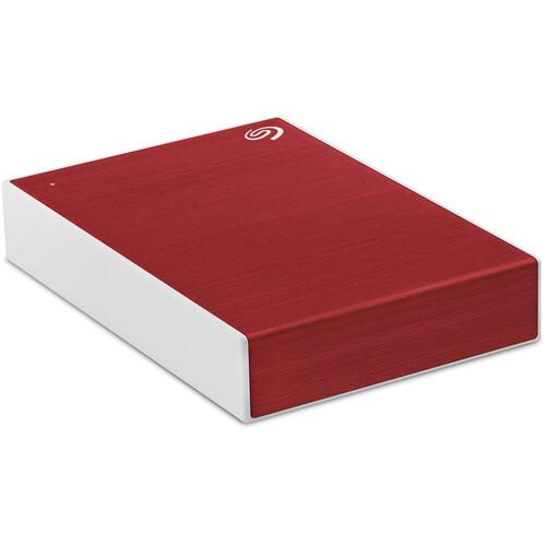 Hard Disk portabil Seagate One Touch 4TB, USB 3.0, 2.5inch, Red