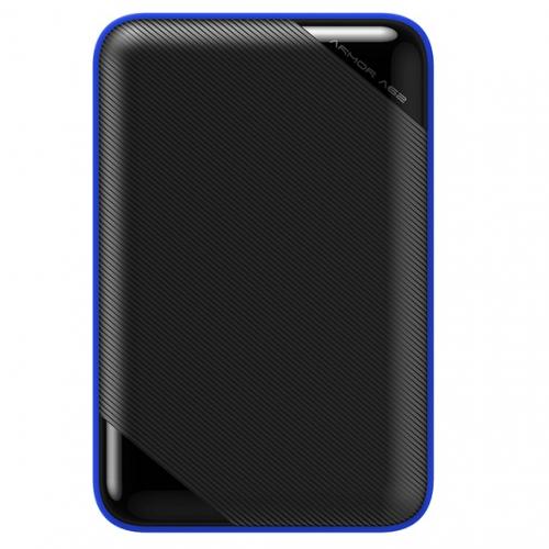 Hard Disk Portabil Silicon Power A62S 2TB, USB 3.0, 2.5inch, Black-Blue