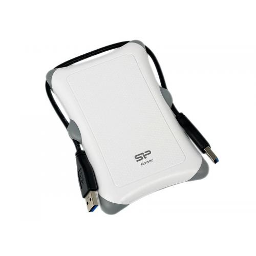 Hard Disk portabil Silicon Power Armor A30 1TB, USB 3.1, 2.5inch, White