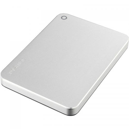 Hard disk portabil Toshiba Canvio Premium, 2TB, USB 3.0, 2.5inch, Silver