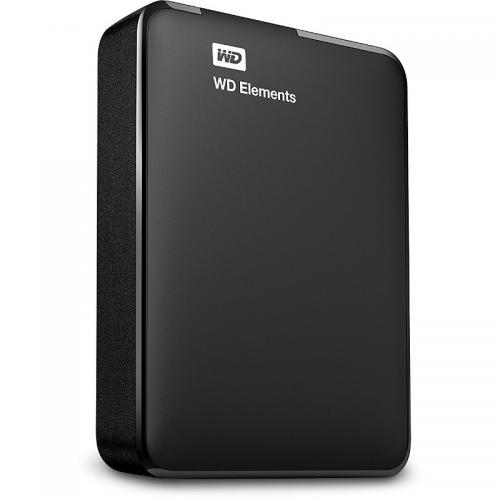 HDD extern WD Elements Portable, 3TB, negru, USB 3.0