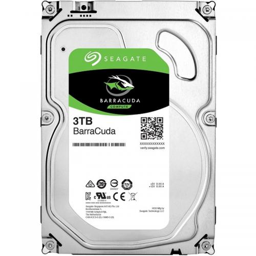 Hard Disk Seagate BarraCuda 3TB, SATA3, 256MB, 3.5 inch