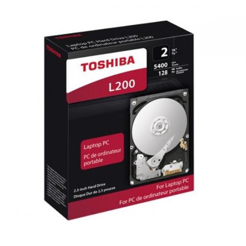 Hard Disk Toshiba L200 2TB, SATA, 128MB, 2.5inch