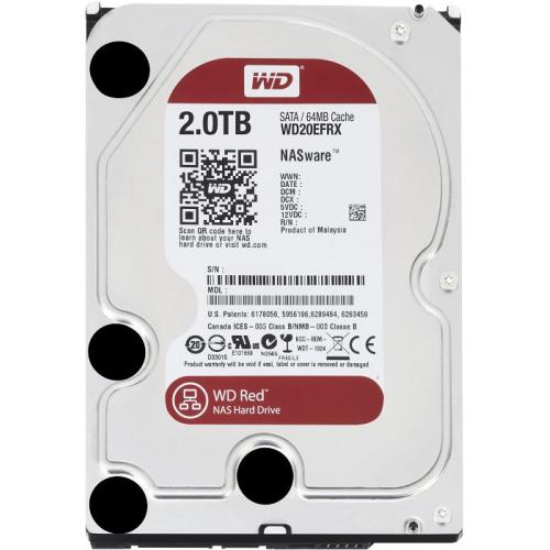 Hard disk WD Red 2TB SATA-III 5400RPM 64MB