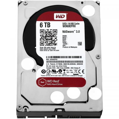 HDD WD Red 6TB SATA-III 5400RPM 64MB