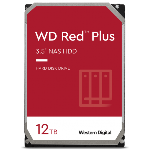 HDD WD Red™ Plus 12TB, 7200RPM, SATA III