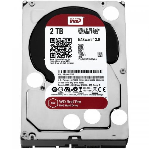 Hard disk Western Digital Red Pro rev.2 2TB, 64MB, SATA3, 3.5inch