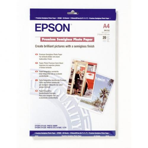 Hartie Foto Epson Premium Semigloss A4