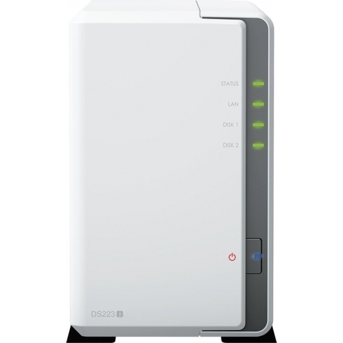 Bundle NAS Synology DS223J, 1 GB + 2 x Hard Disk Synology HAT3300 Plus 4TB, SATA3, 256MB, 3.5 inch