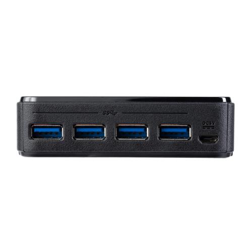 Hub USB Startech HBS304A24A, 4x USB 3.2 gen 1, Black