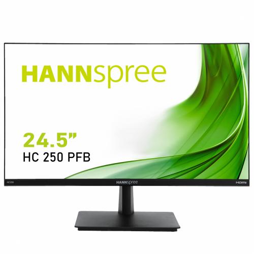 Monitor LED Hannspree HC250PFB, 24.5inch, 1920x1080, 3ms, Black