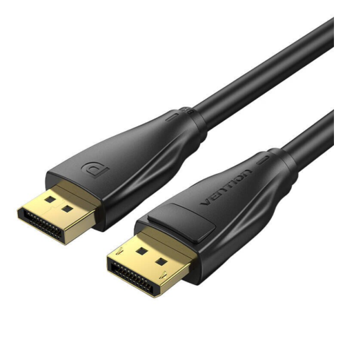 Cablu Vention HCDBH, DisplayPort male - DisplayPort male, 2 m, Black