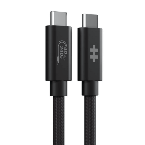 Cablu de date Targus HYPERDRIVE, USB-C male - USB-C male, 1.2 m, Black