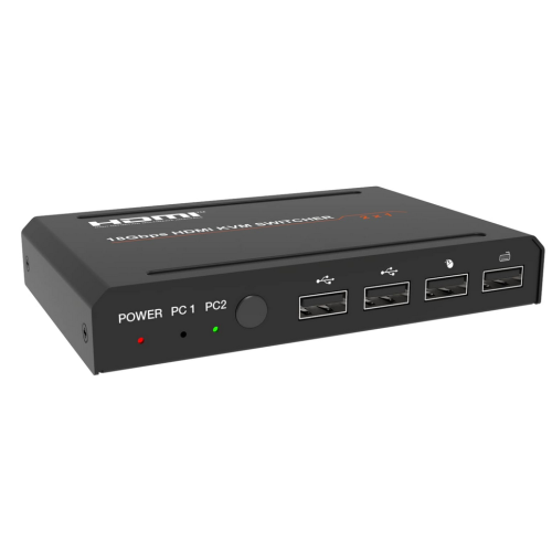 Switch KVM EvoConnect HDC-SWB21HK, Black