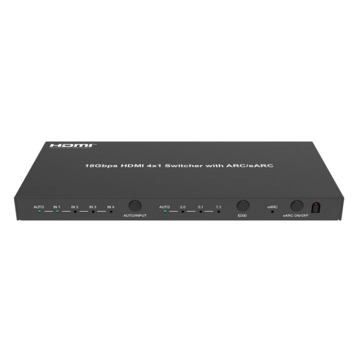 Switch KVM EvoConnect HDCVT-HDC-SWB41AEU, 5 x HDMI, Black