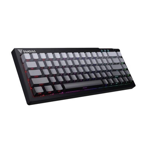 Tastatura Gamdias Hermes E8, RGB LED, USB, Black-Grey