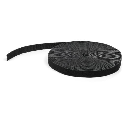 Organizator cablu Startech HKLP50, 15m, Black, Bulk