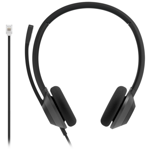 Casca cu microfon Cisco Headset 322, RJ9, Carbon Black