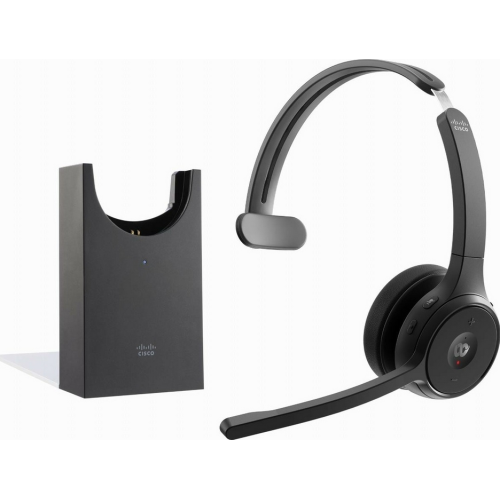 Casca cu microfon Cisco 721, Bluetooth/USB-A, Black