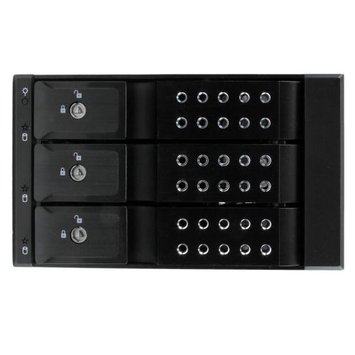 Rack HDD Startech HSB3SATSASBA, 3.5inch, SAS2/SATA3, Black