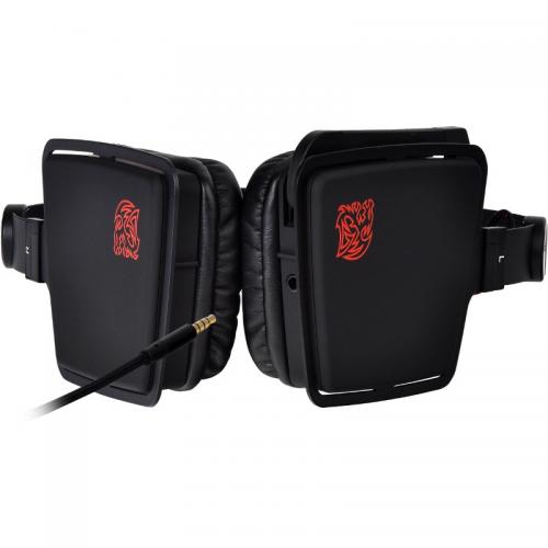 Casti cu microfon Thermaltake VERTO Tt eSPORTS, 3.5mm jack, Black