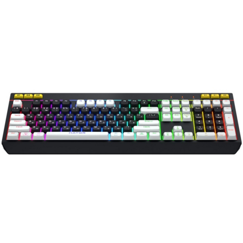 Tastatura Hator Icefall, RGB LED, USB, Black-White