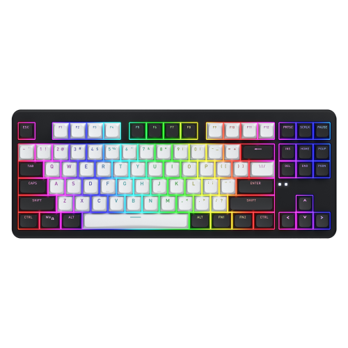 Tastatura Hator Rockfall 3 TKL, USB Wireless/USB/Bluetooth, Black