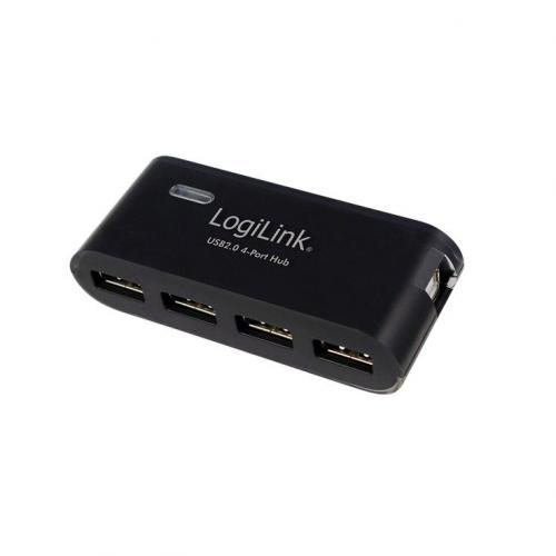 Hub LogiLink UA0085, 4x USB 2.0, Black