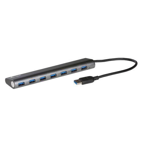 Hub USB i-tec U3HUB778, 7x USB 3.2 gen 1, Grey