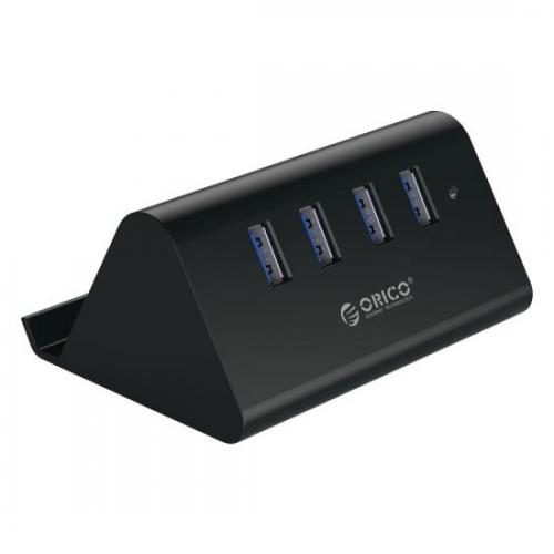 Hub USB Orico SHC-U3 V2, 4x USB 3.2 Gen 1, Black